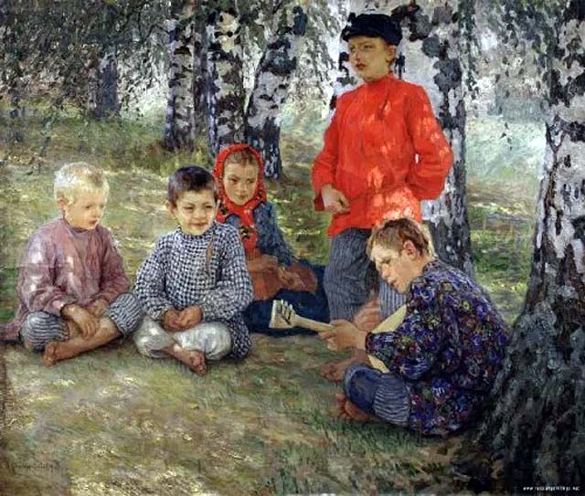 peinture de Nikolaï Bogdanov-Belski