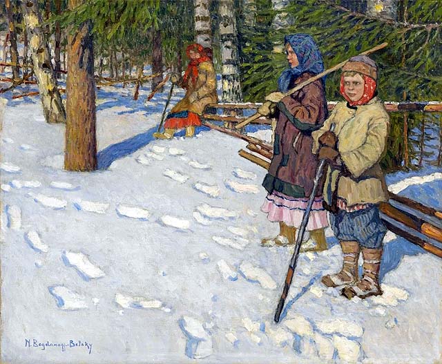 peinture de Nikolaï Bogdanov-Belski