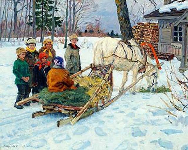 peinture de Nikolaï Bogdanov-Belski