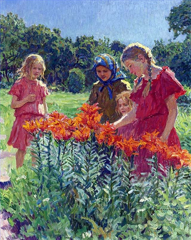 peinture de Nikolaï Bogdanov-Belski