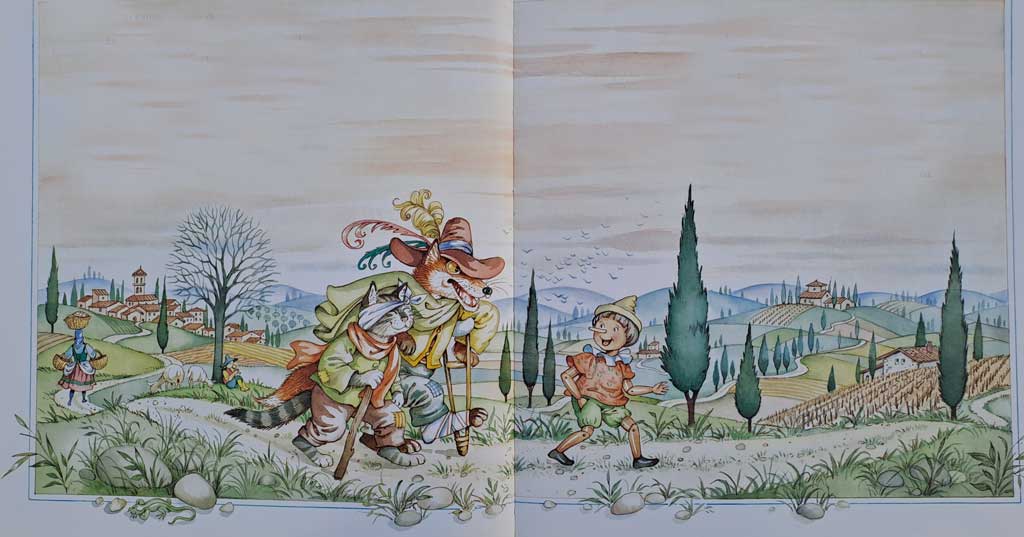 Pinocchio illustré par Monique Gorde