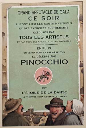 Les aventures de Pinocchio illustré par Roberto Innocenti