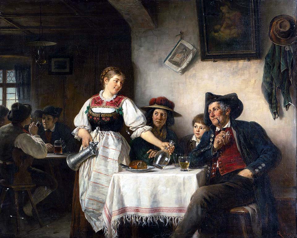 In a tavern