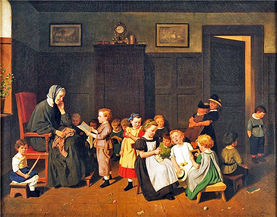 The schoolroom