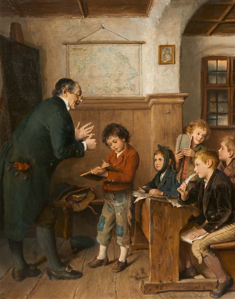 The school lesson
