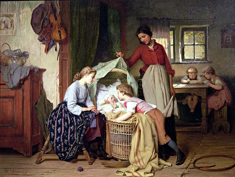 The newborn child