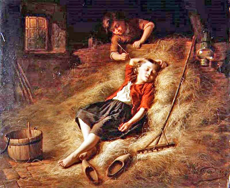 Tickling the sleeper