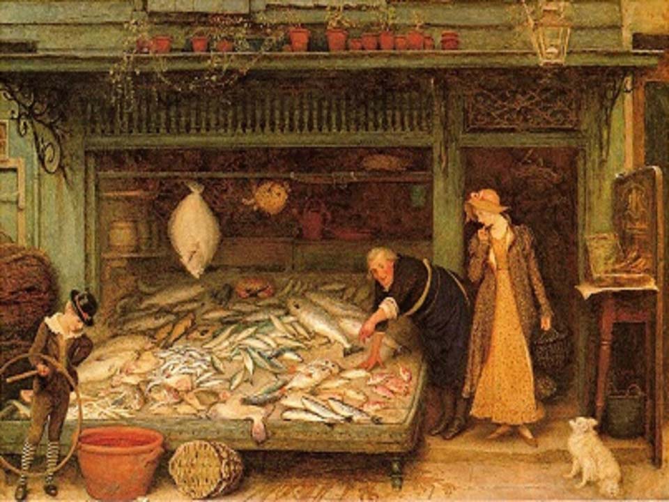 A fishmonger's shop