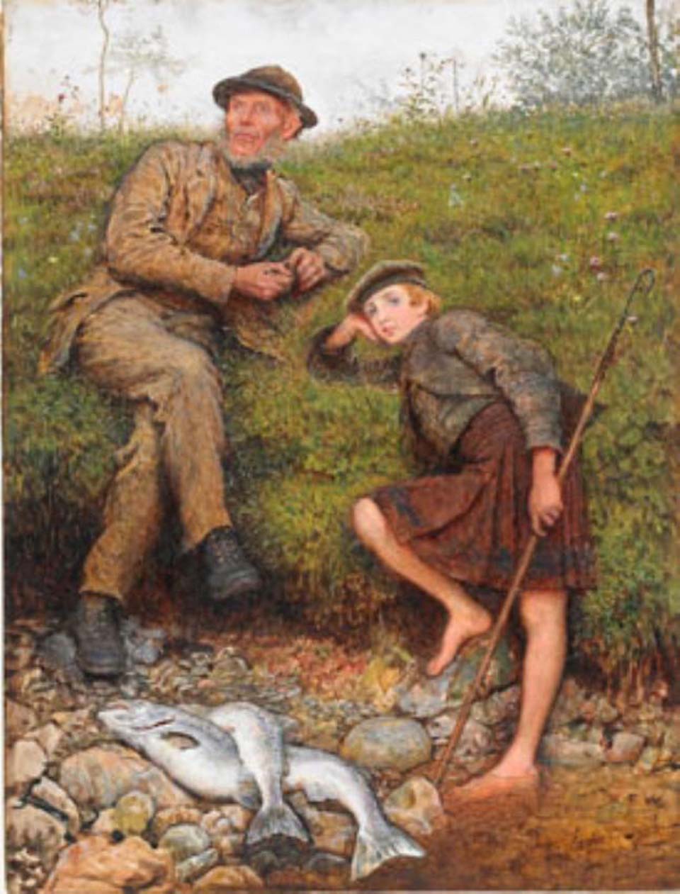 Fisherman and Gillie