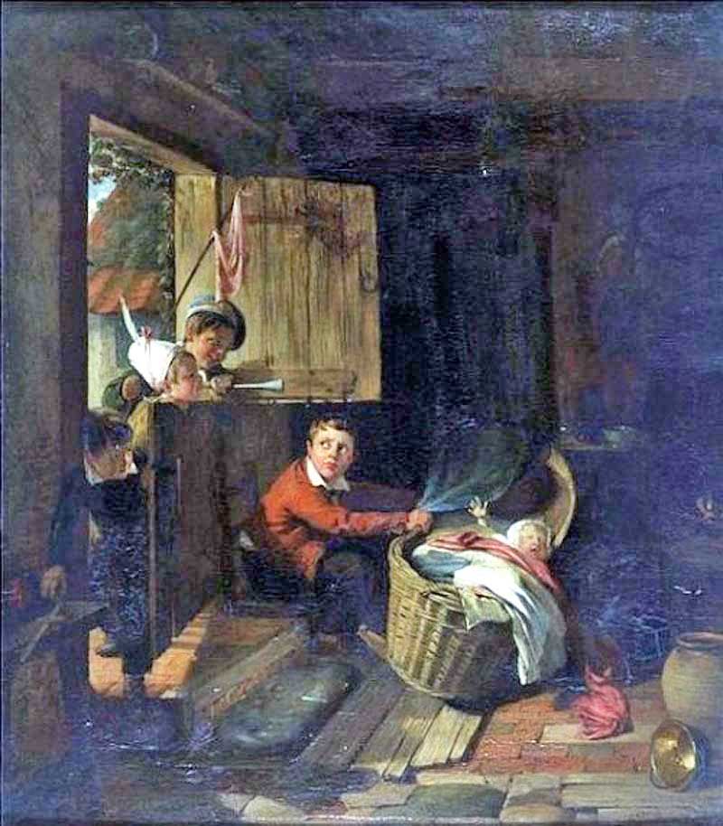 Beating for recruits - Rocking the cradle