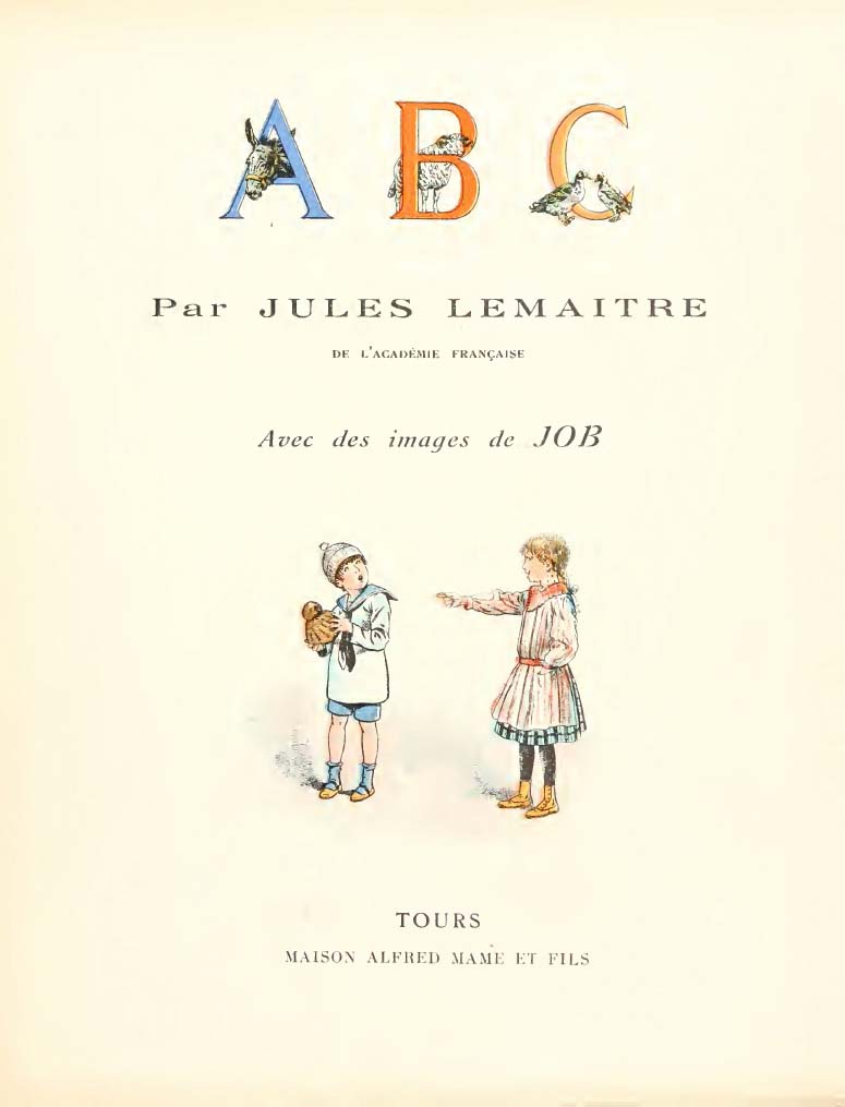 ABC Petits Contes de Jules Lemaître