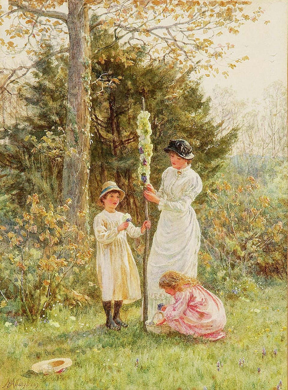 The children's maypole