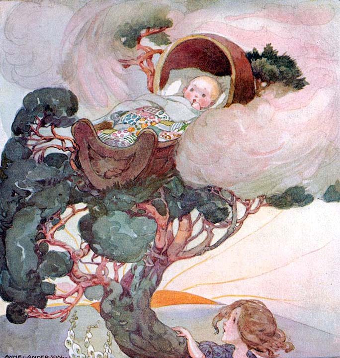 Hush-a-bye baby On the tree top