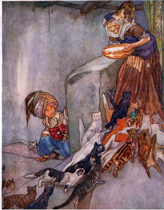 Milk for the family from the Big Book for Children