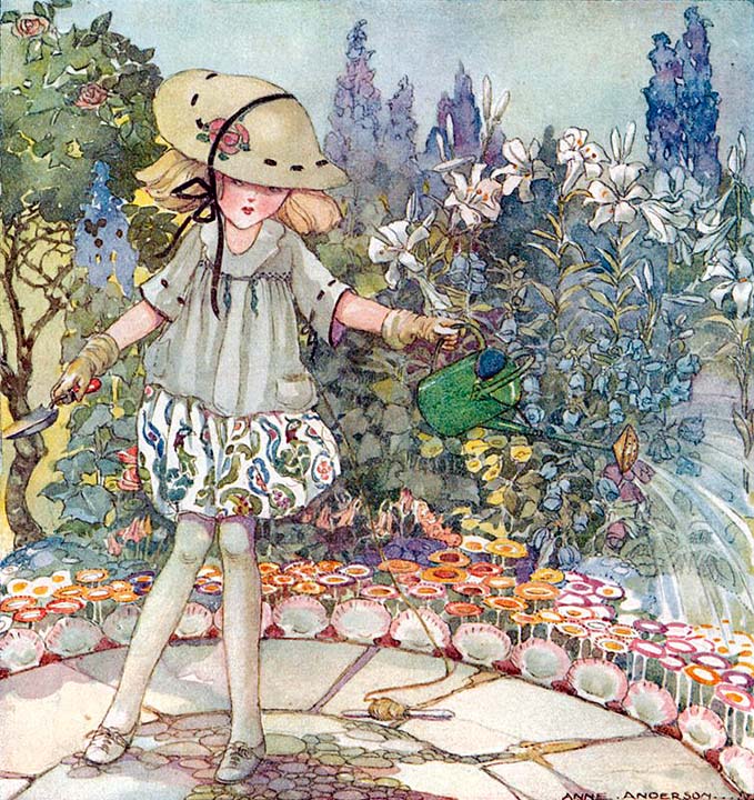 Mistress Mary quite contrary How does your garden grow ?