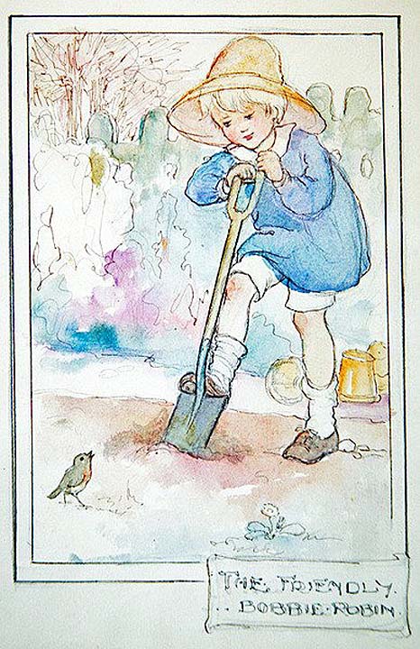The friendly Bobbie Robin