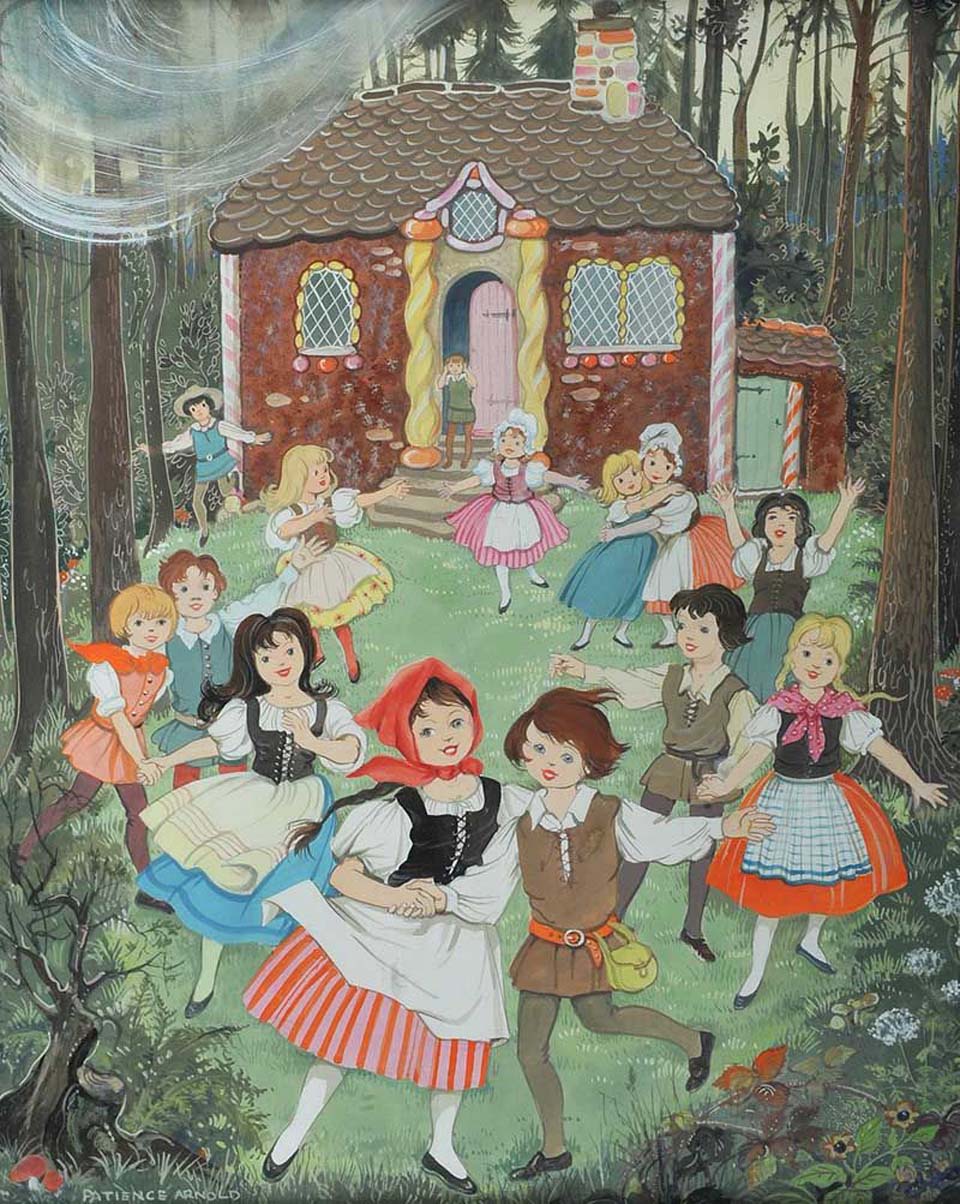 The gingerbread house