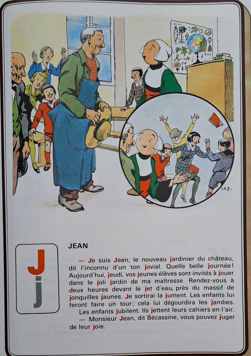 Bécassine maîtresse d'école