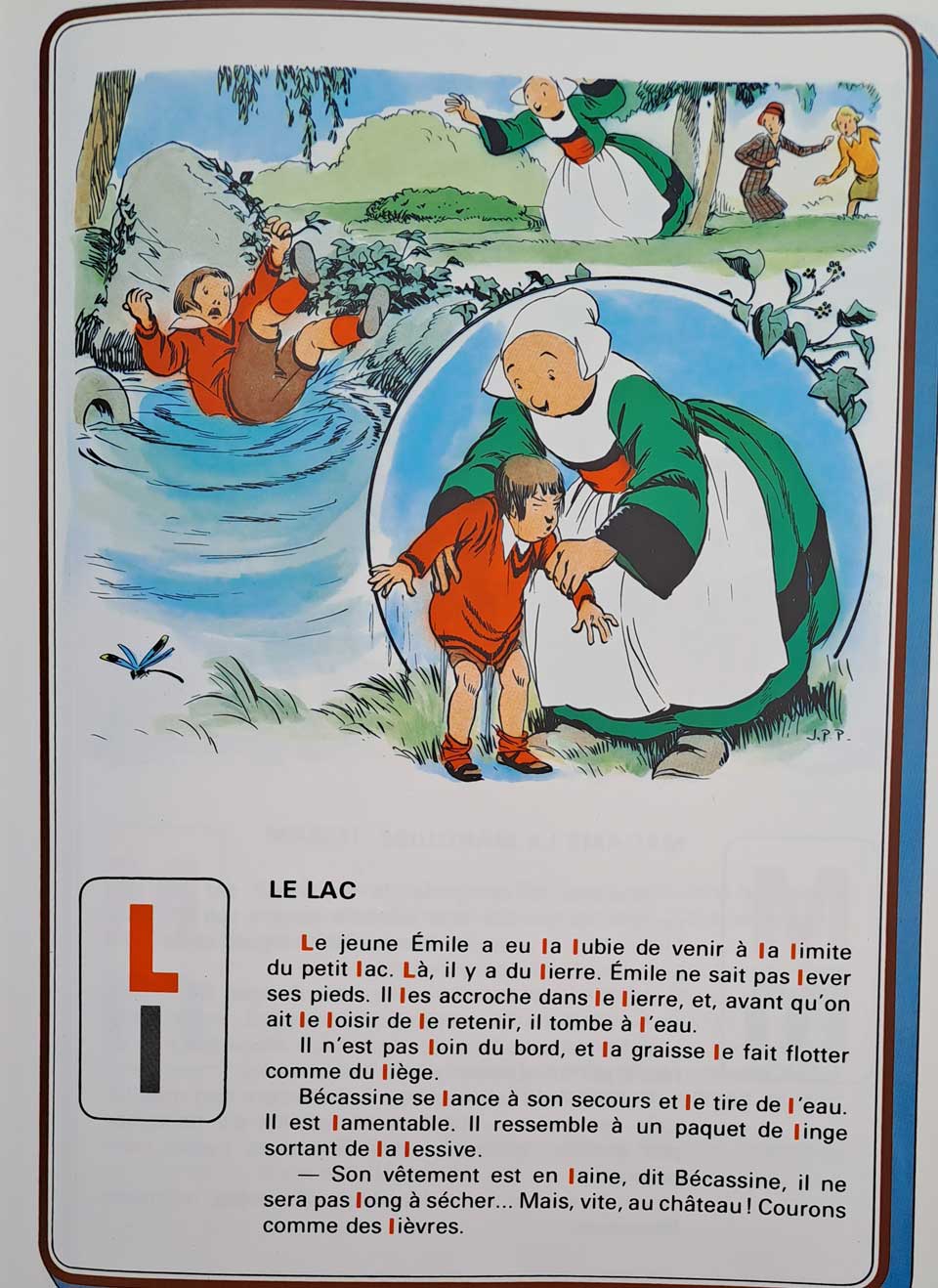 Bécassine maîtresse d'école