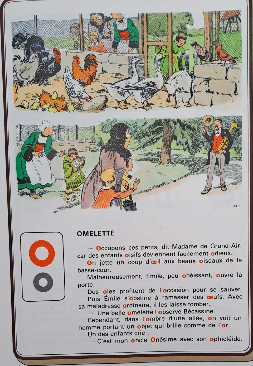 Bécassine maîtresse d'école