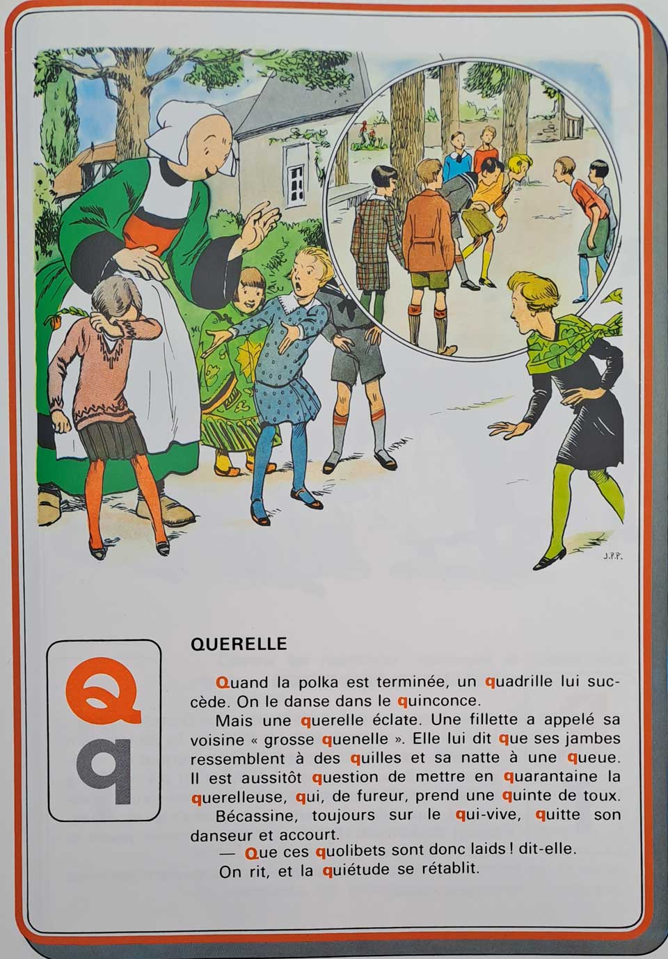 Bécassine maîtresse d'école