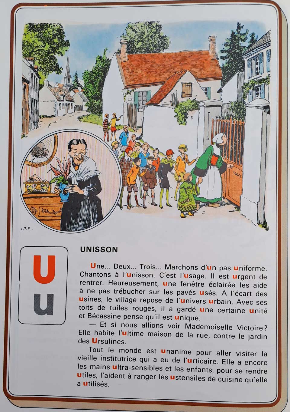 Bécassine maîtresse d'école
