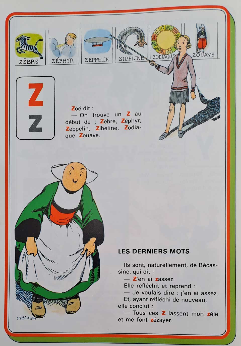 Bécassine maîtresse d'école