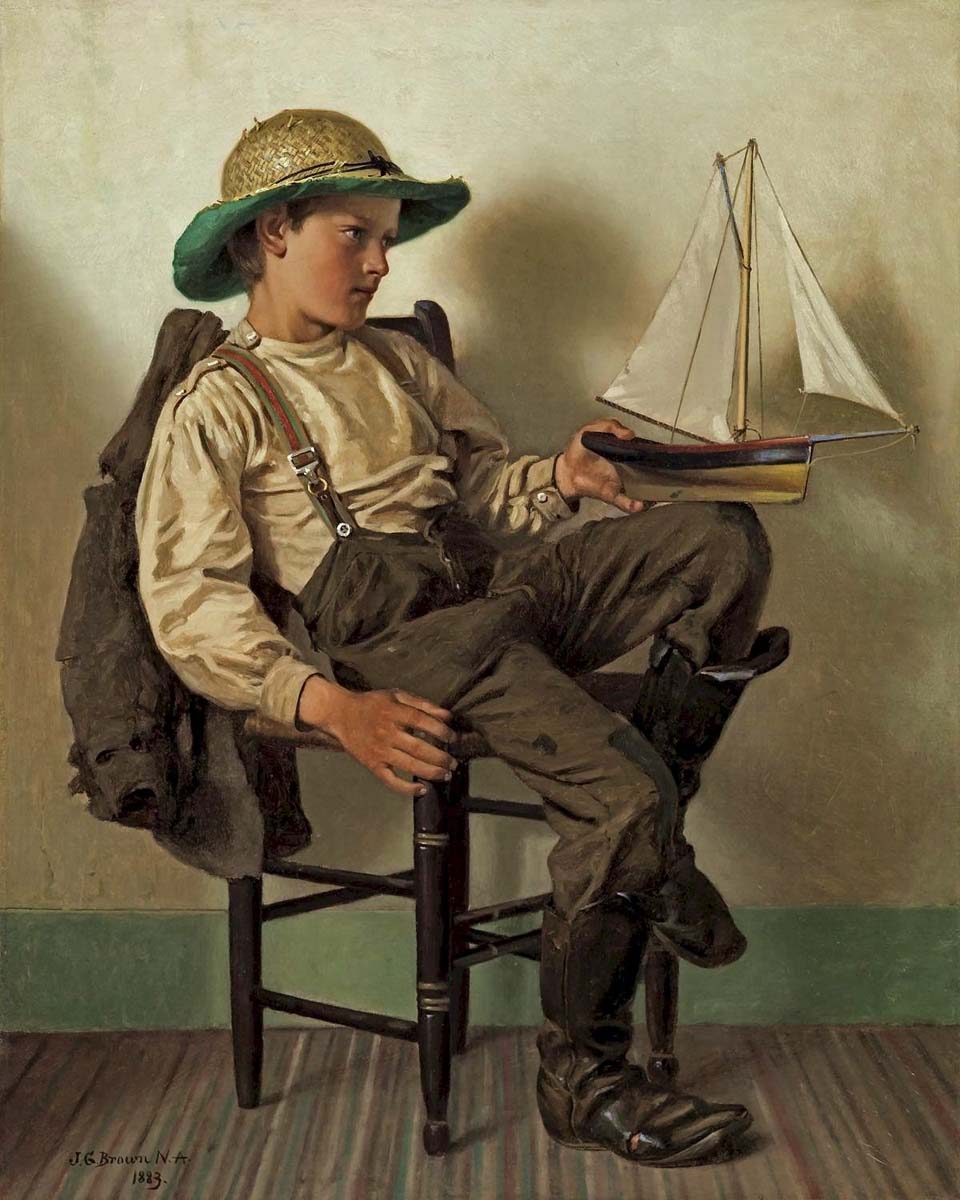 A young aspiring sailor