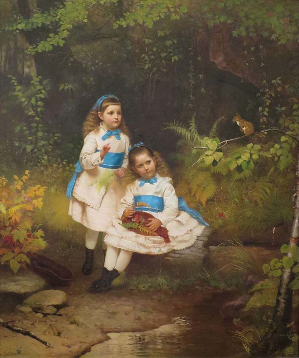 By the forest brook