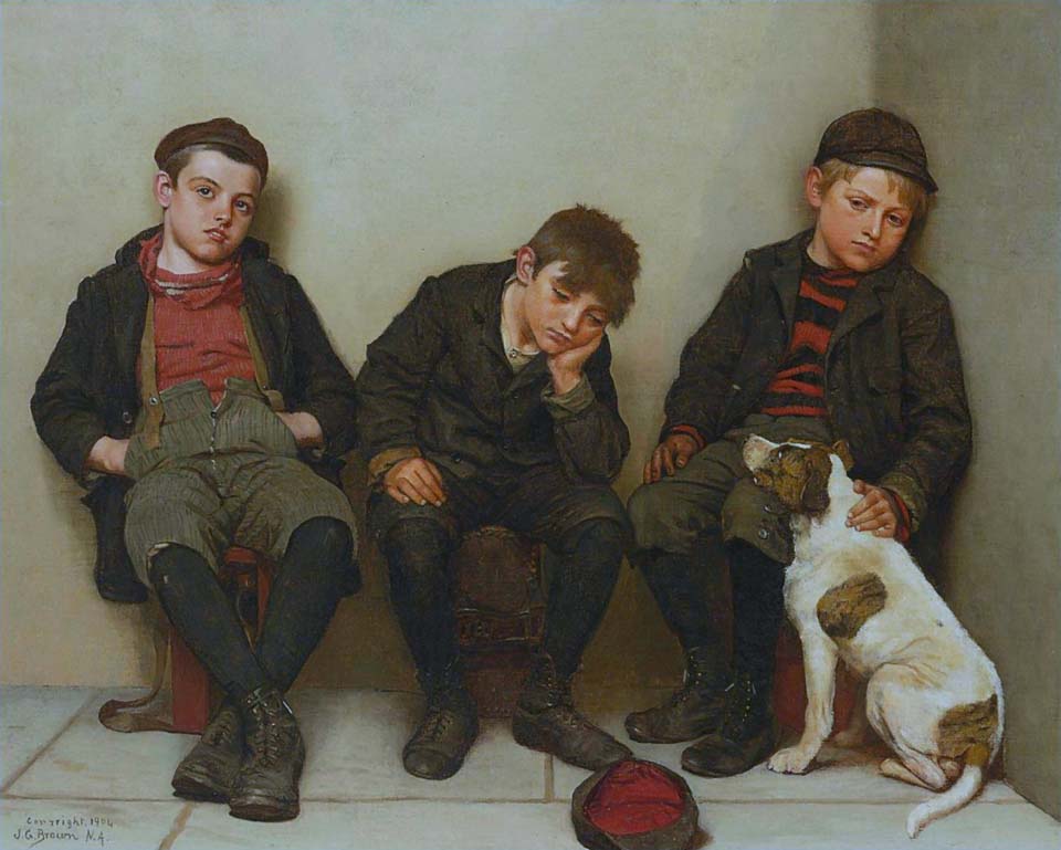 In hard luck