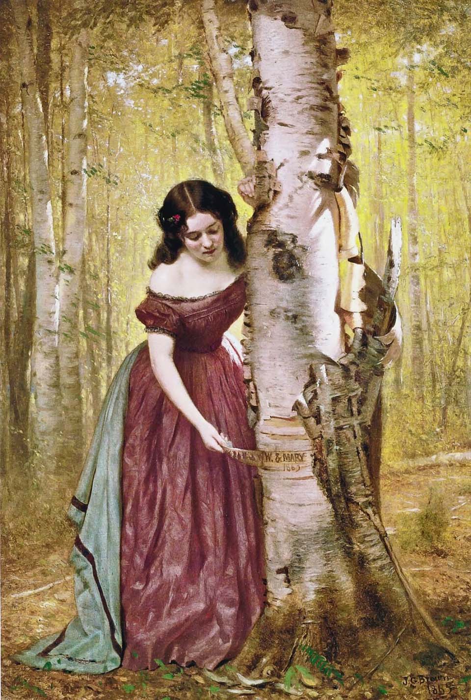Thus perish the memory of our love
