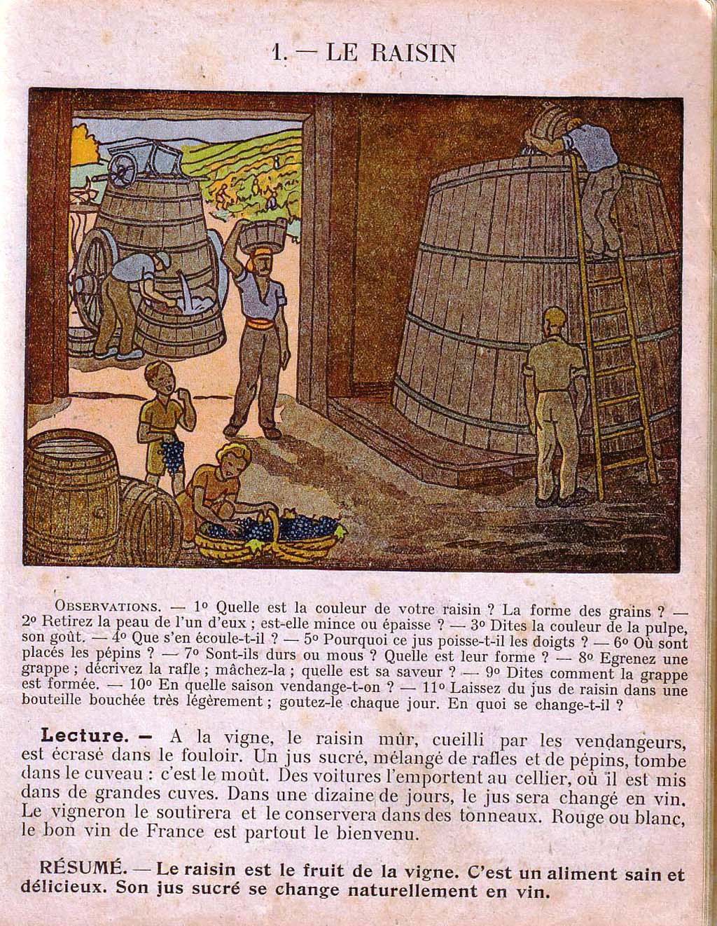 Mon premier livre de leçons de choses
