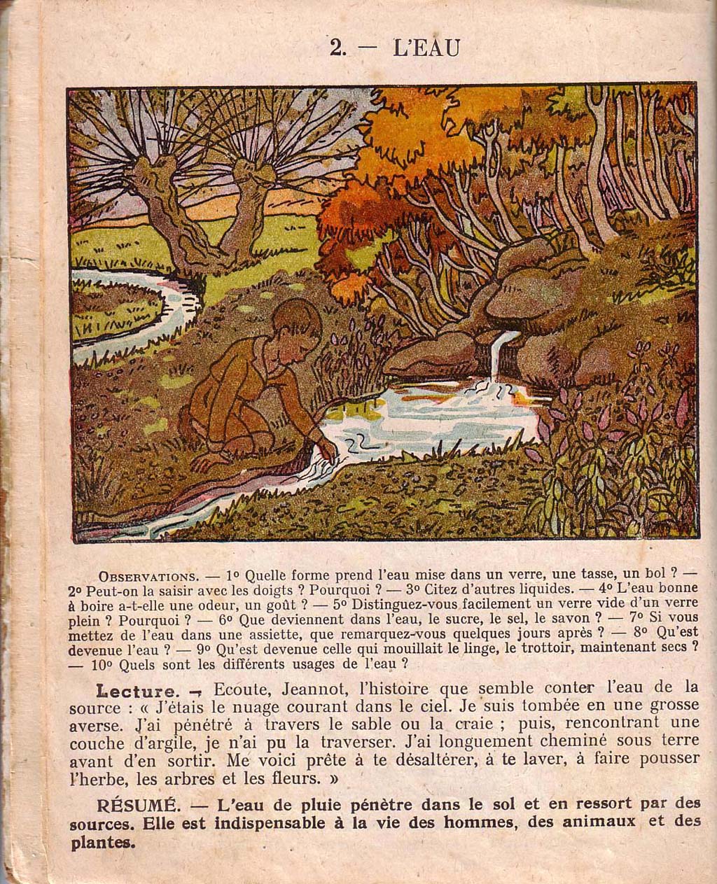 Mon premier livre de leçons de choses