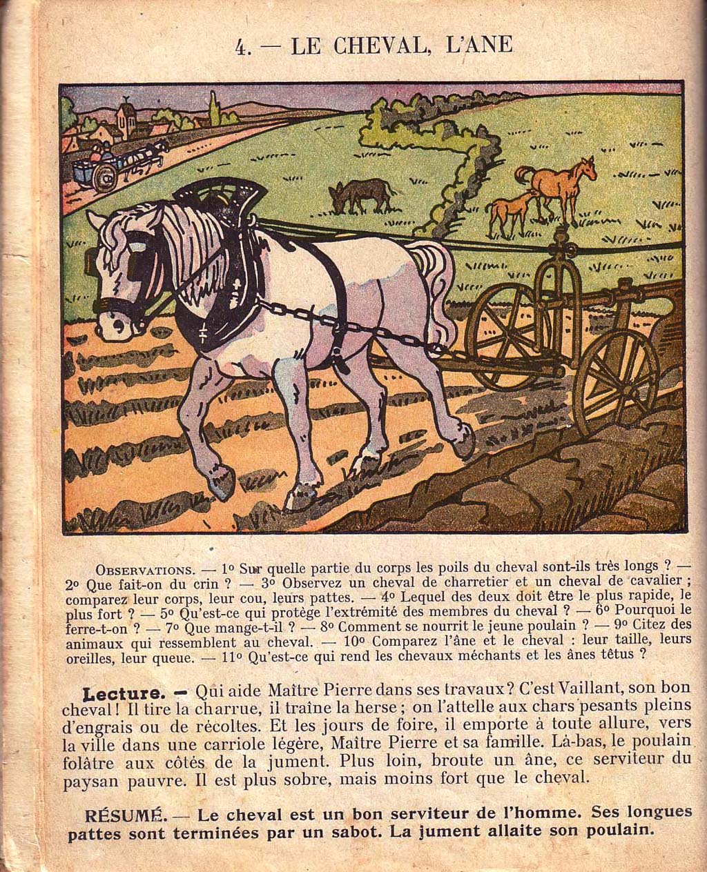 Mon premier livre de leçons de choses