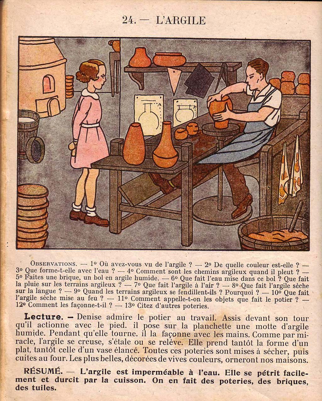 Mon premier livre de leçons de choses