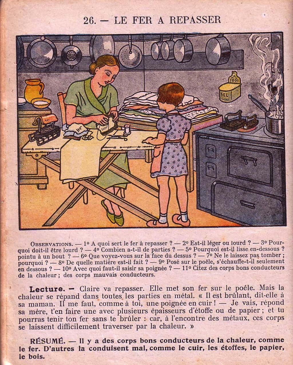 Mon premier livre de leçons de choses
