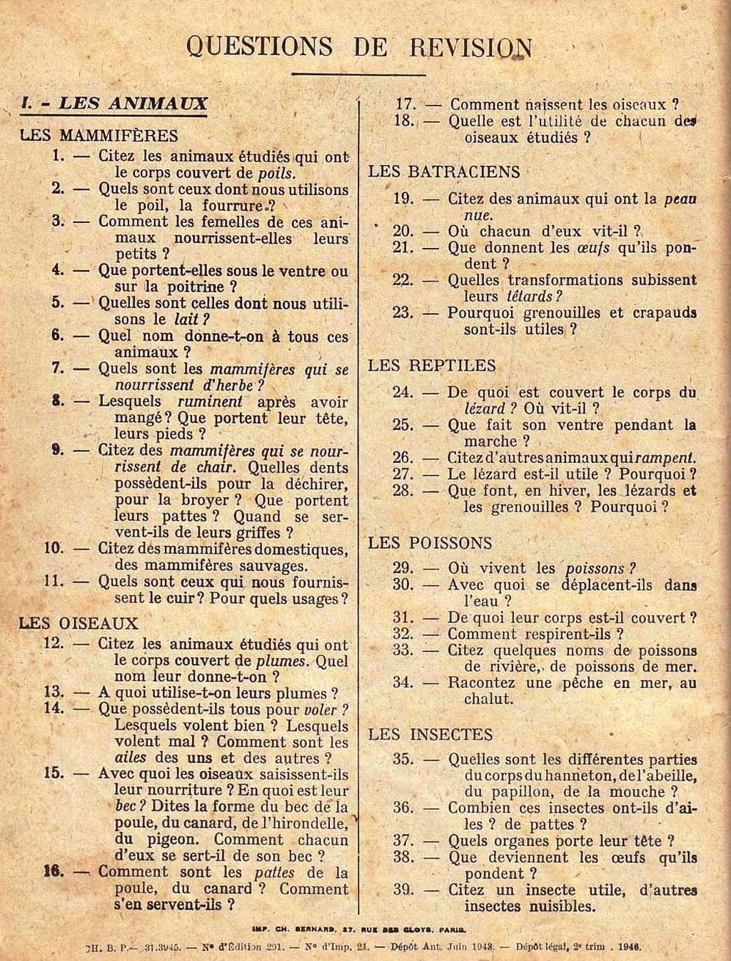 Mon premier livre de leçons de choses
