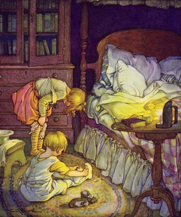 A child's garden of verses Bed in summer