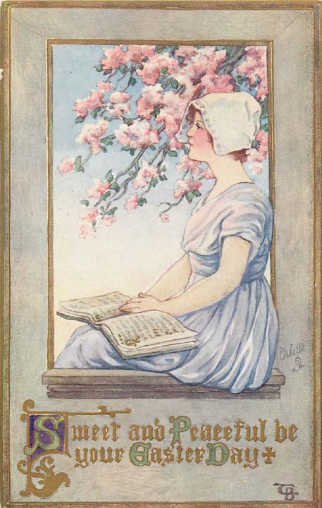 Easter postcard