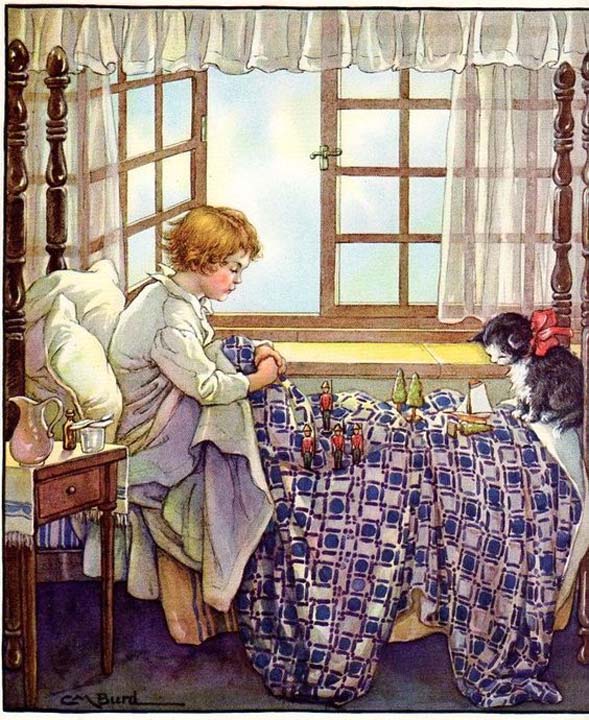 The Land of Counterpane for A Child's Garden of Verses