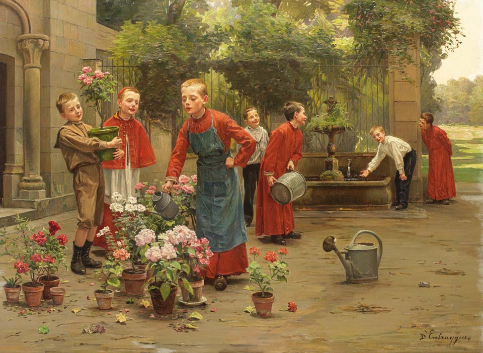 The young gardeners