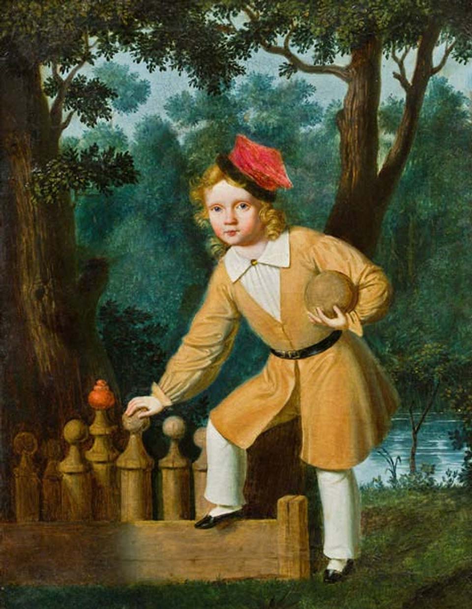Boy with bowling