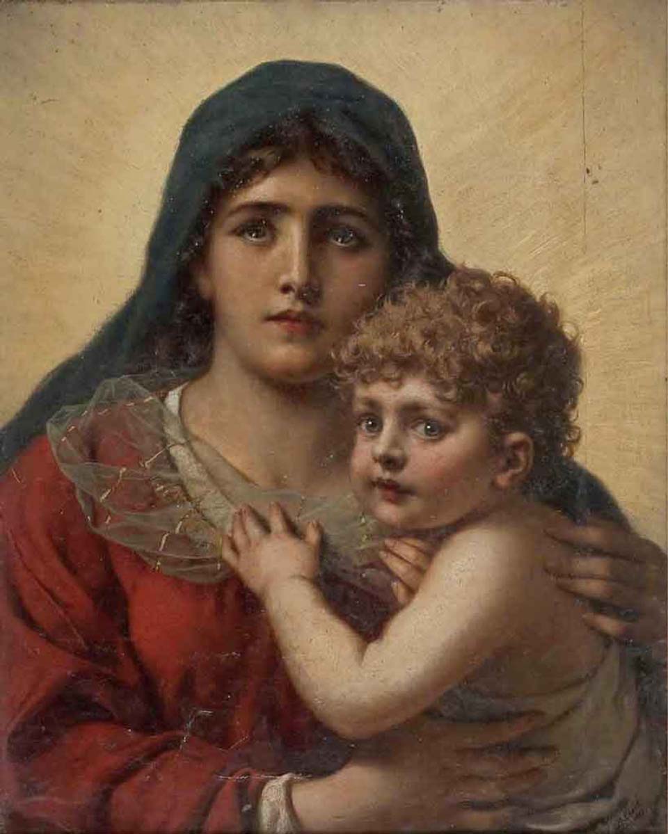 Madonna with child