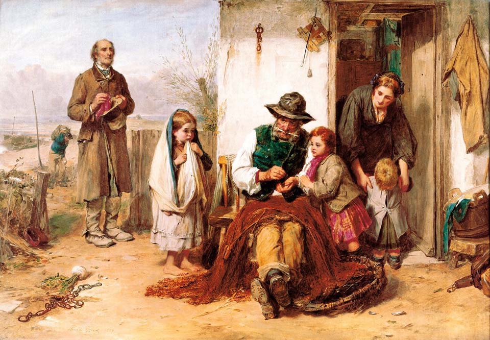 The poor, the poor's man friend