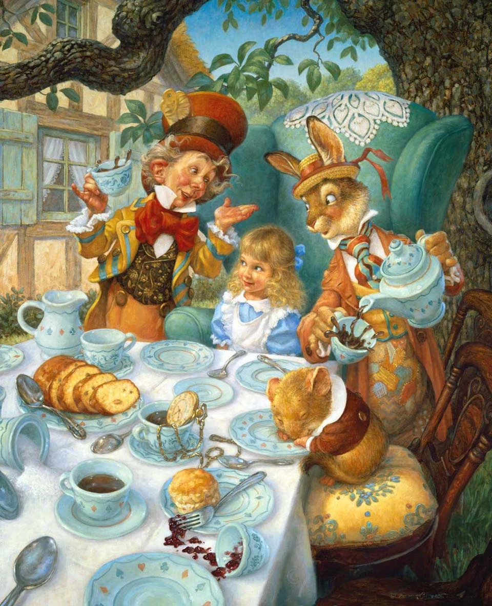 Alice au pays des merveilles - Un goûter endiablé