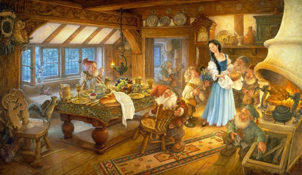 Blanche-Neige et les sept nains