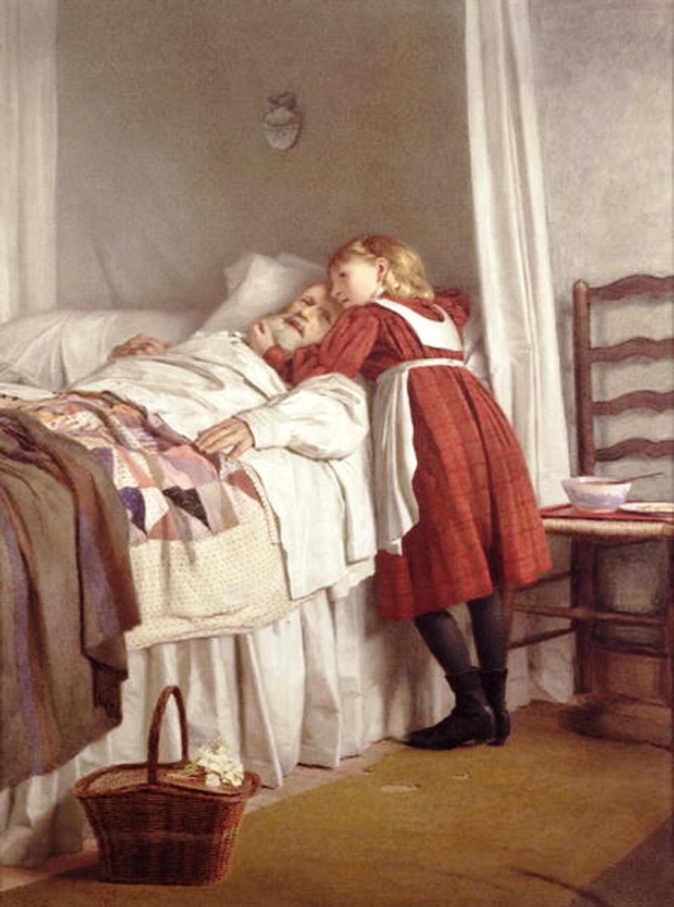 Grandfather's little nurse