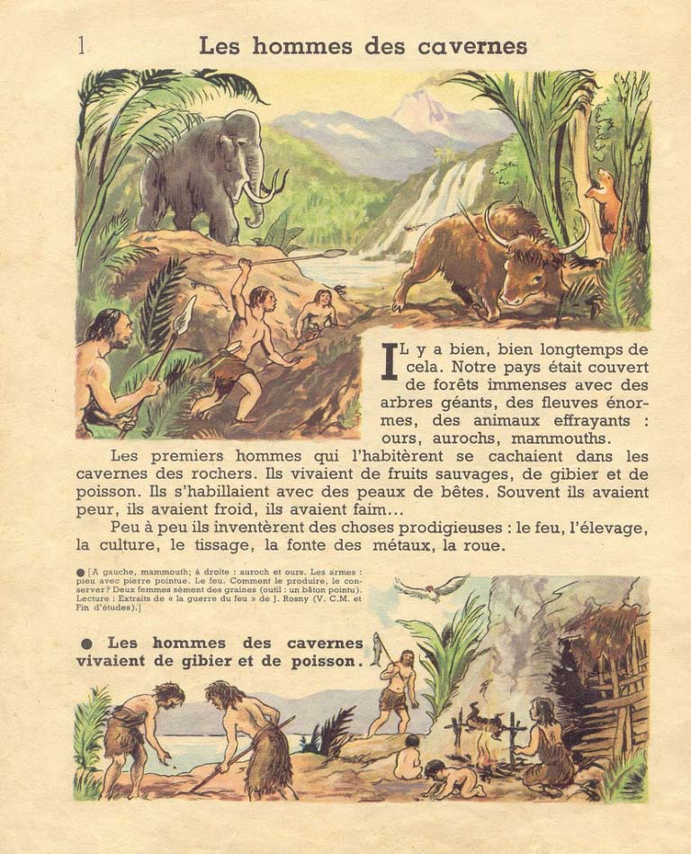 Premières images d'histoire de France