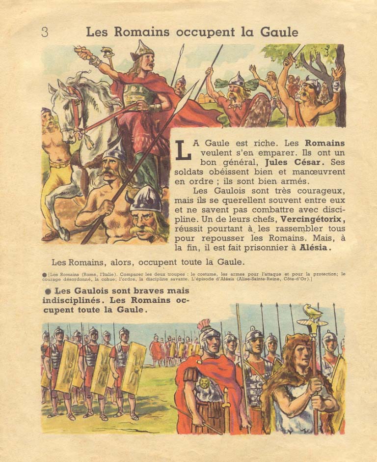 Premières images d'histoire de France