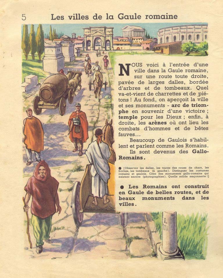 Premières images d'histoire de France